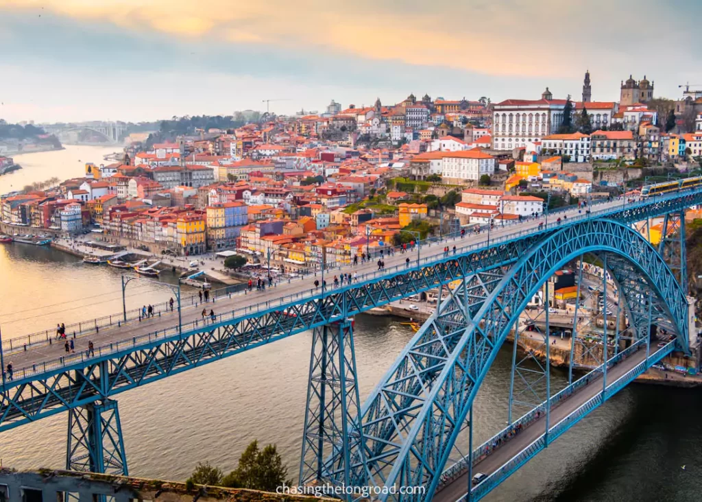 Dom Luis I Bridge in Porto