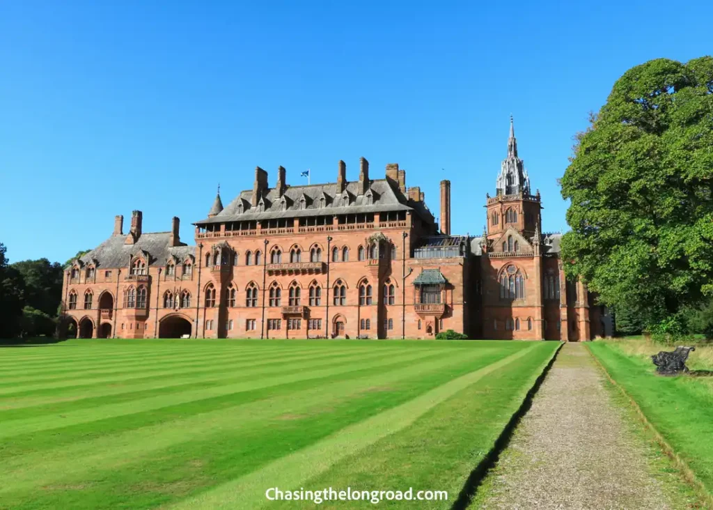 Mount Stuart in the Isle of Bute on a day visit 