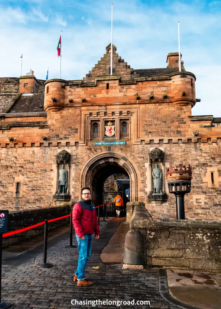 entrance of Edinburgh Castle