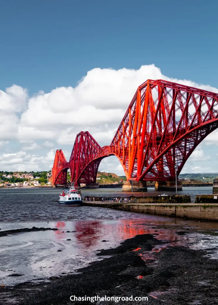 day trip to see Forth Rail Bridge in South Queensferry