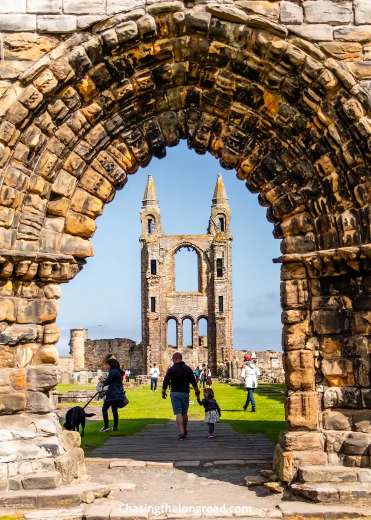 St Andrews the best coastal day trip from Edinburgh